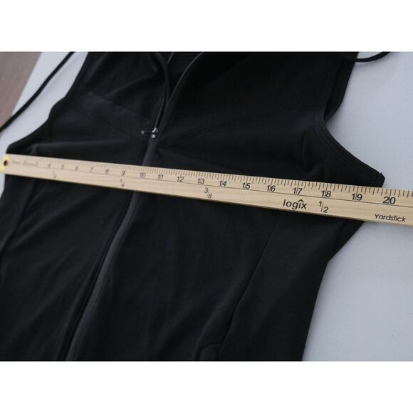 VRST Men's Full Zip Golf Vest Quick-dry Anti-odor Pure Black Small - Picture 6 of 9